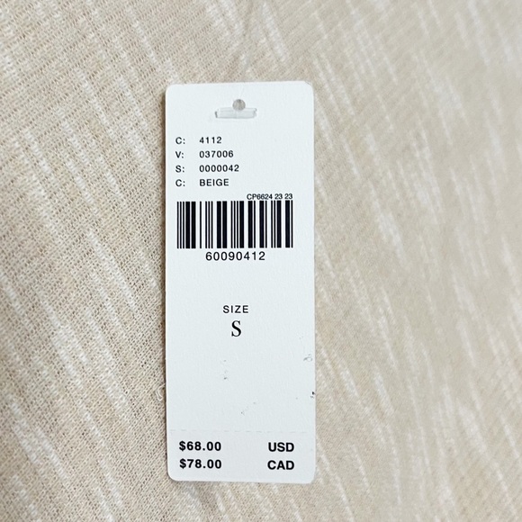 Anthropologie Damiana Pullover Dolman in Beige Sz S - Picture 8 of 10